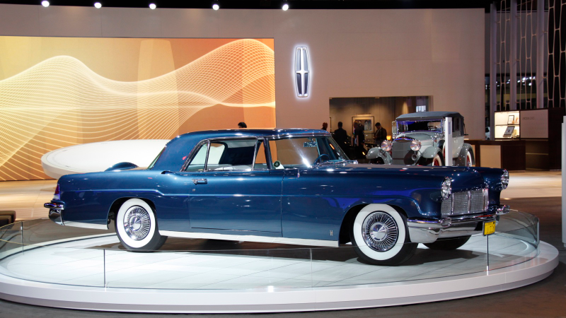 Illustration for article titled No Car At The Lincoln Stand Is Newer Than 1961